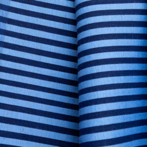 BLUE STRIPES COTTON FABRIC