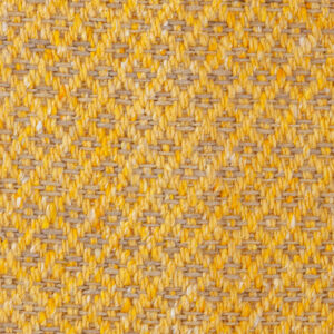 YELLOW COTTON AND HEMP ALVEOLATE FABRIC